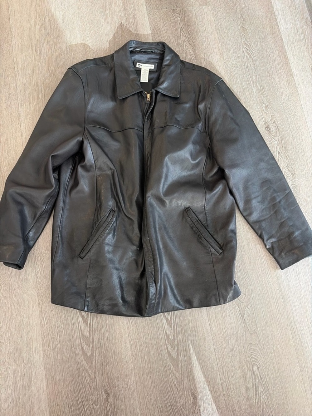 Wilke Rodriguez buttery soft lambskin Classic Black‎ Leather Men's
